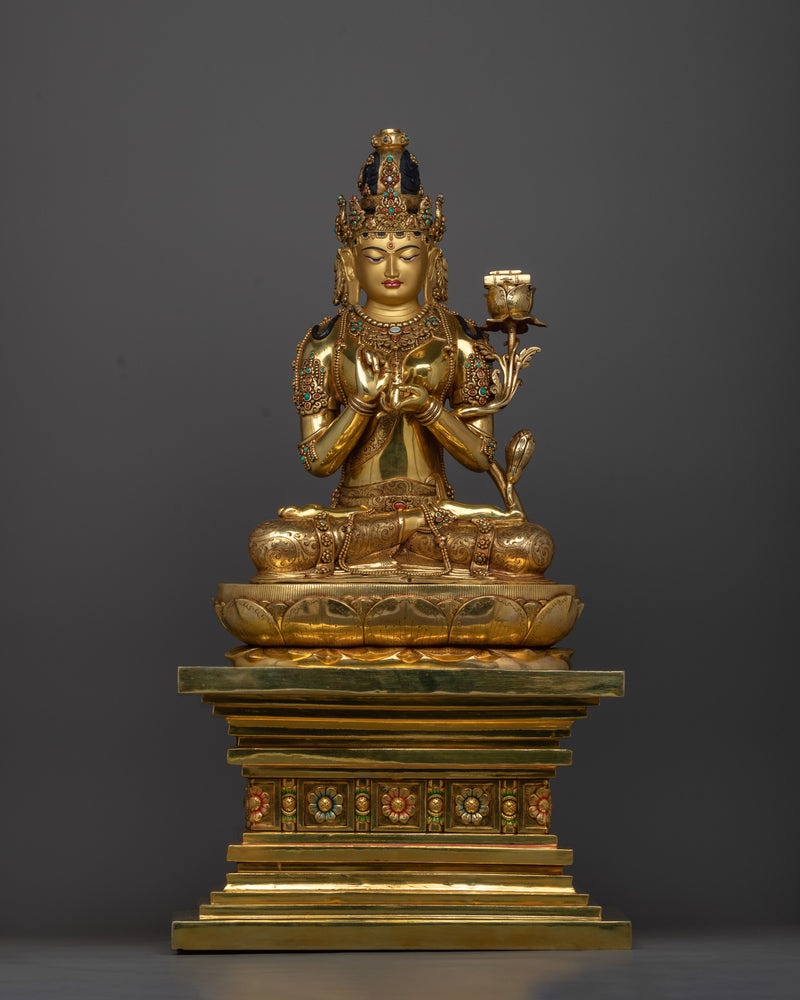 Prajna Paramita Statue | Premium Handmade Large Sculpture of Wisdom Deity