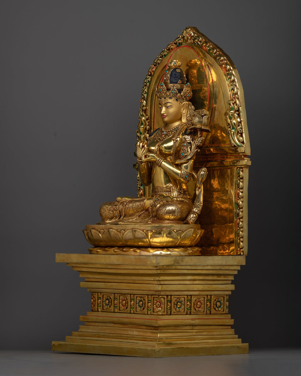 Prajla Prajna Paramita Statue | Premium Handmade Large Sculpture of Wisdom De
