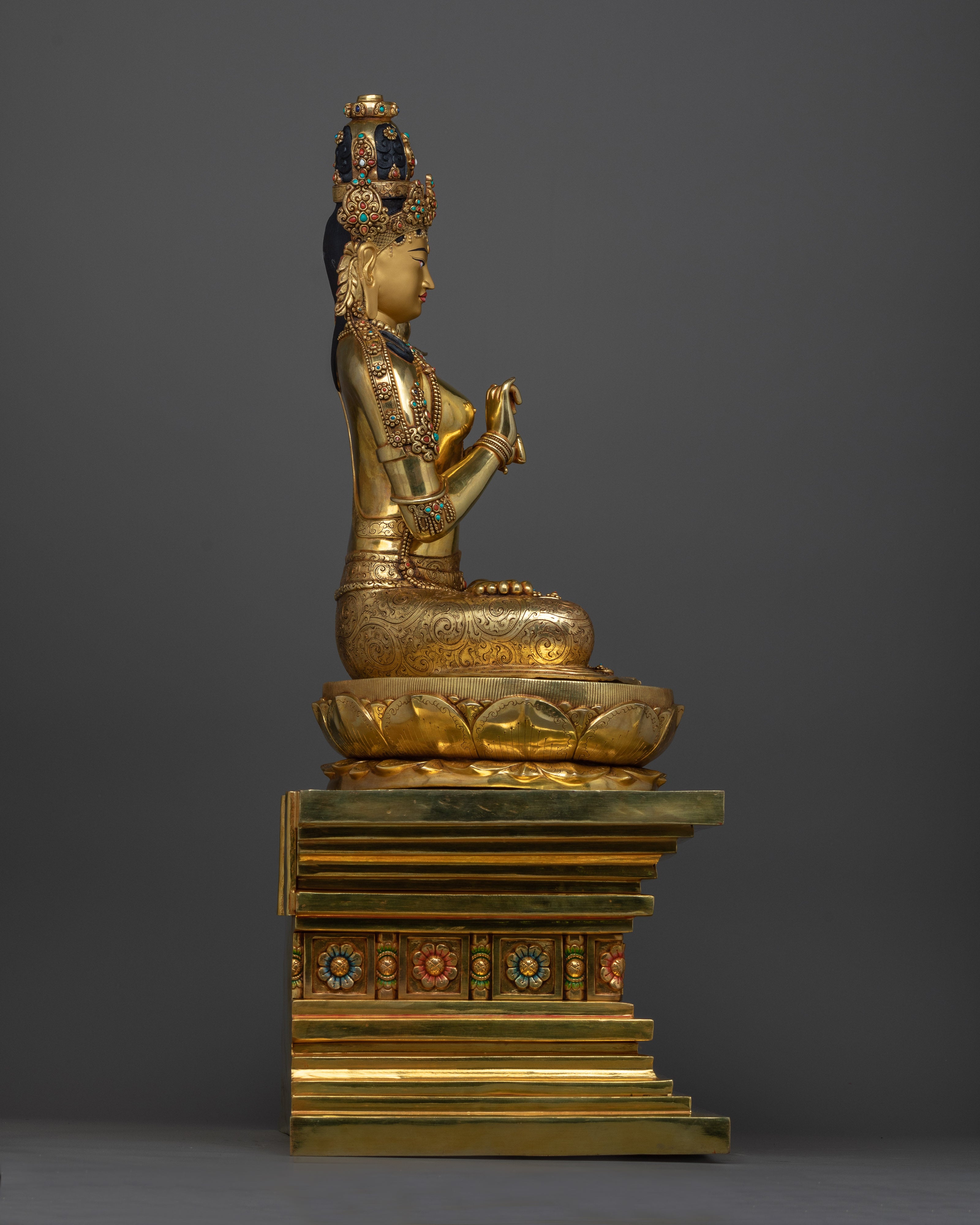 Prajna Paramita Statue | Premium Handmade Large Sculpture of Wisdom Deity