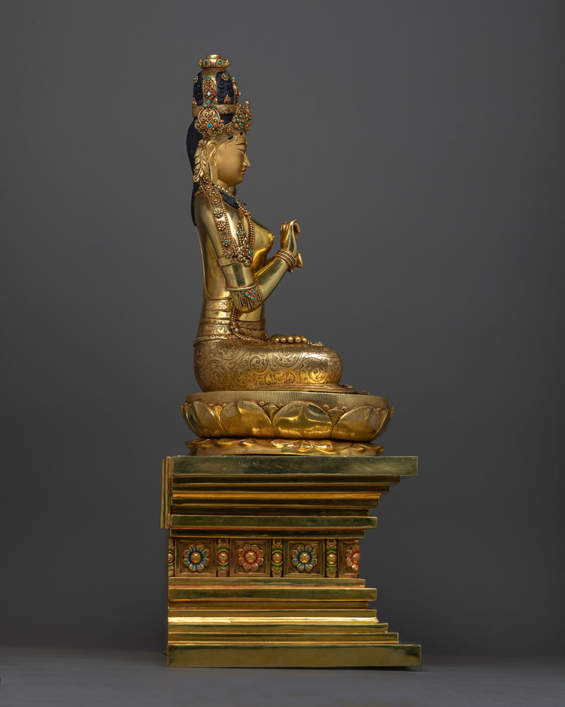 Prajna Paramita Statue | Premium Handmade Large Sculpture of Wisdom Deity