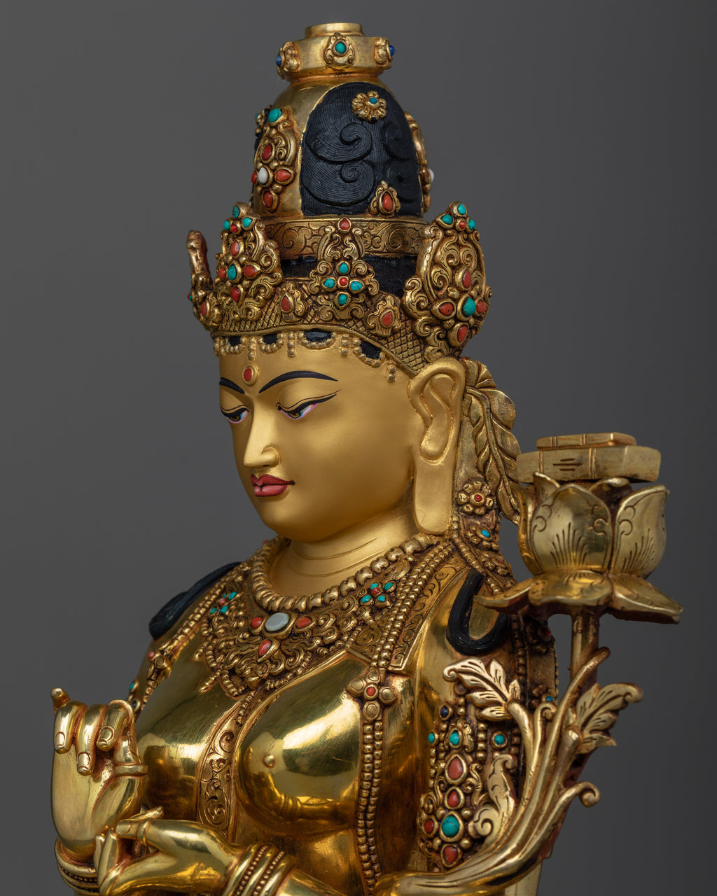 Prajla Prajna Paramita Statue | Premium Handmade Large Sculpture of Wisdom De