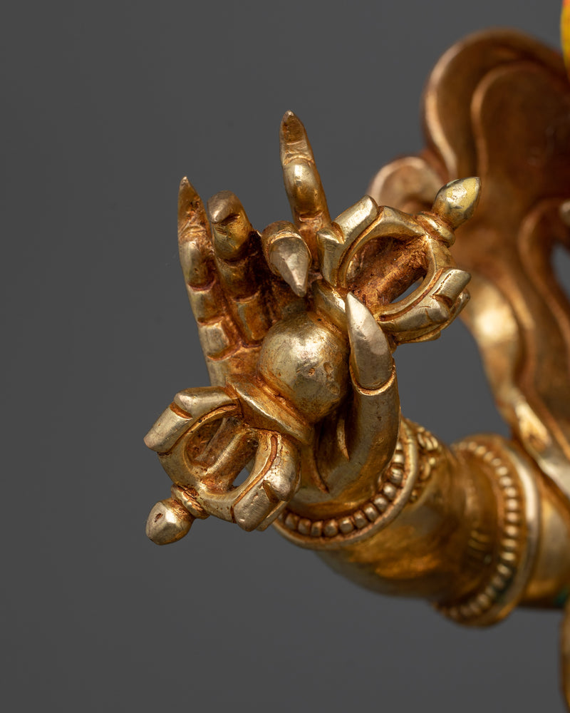 Vajrapani 20 Inch Statue | Hand-carved Figure of Bodhisattva of Enlightened Activities