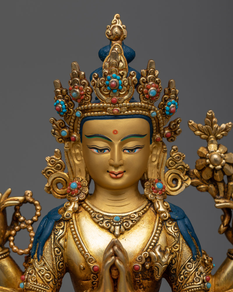 chenrezig-on-throne