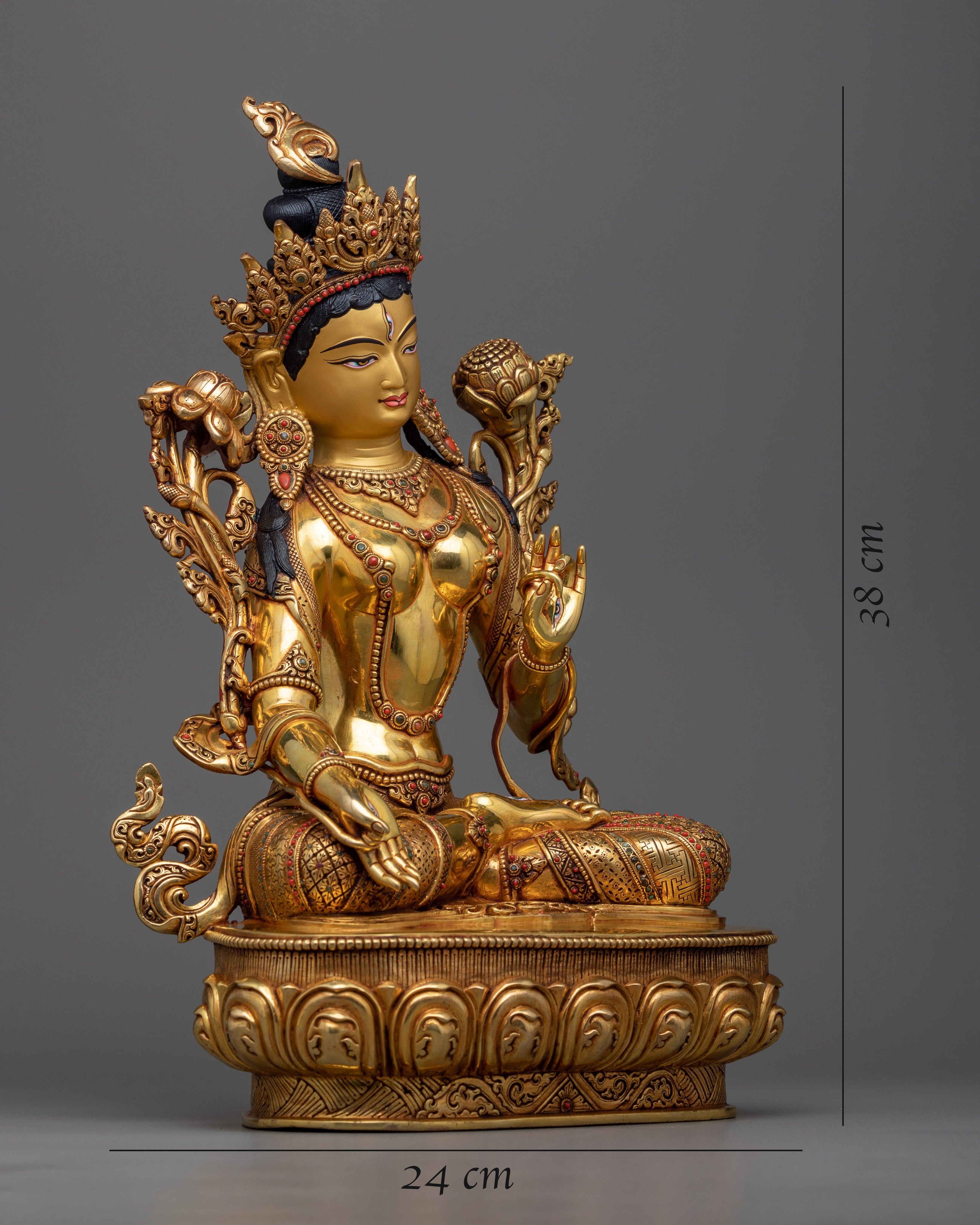 White Tara Healing Deity 