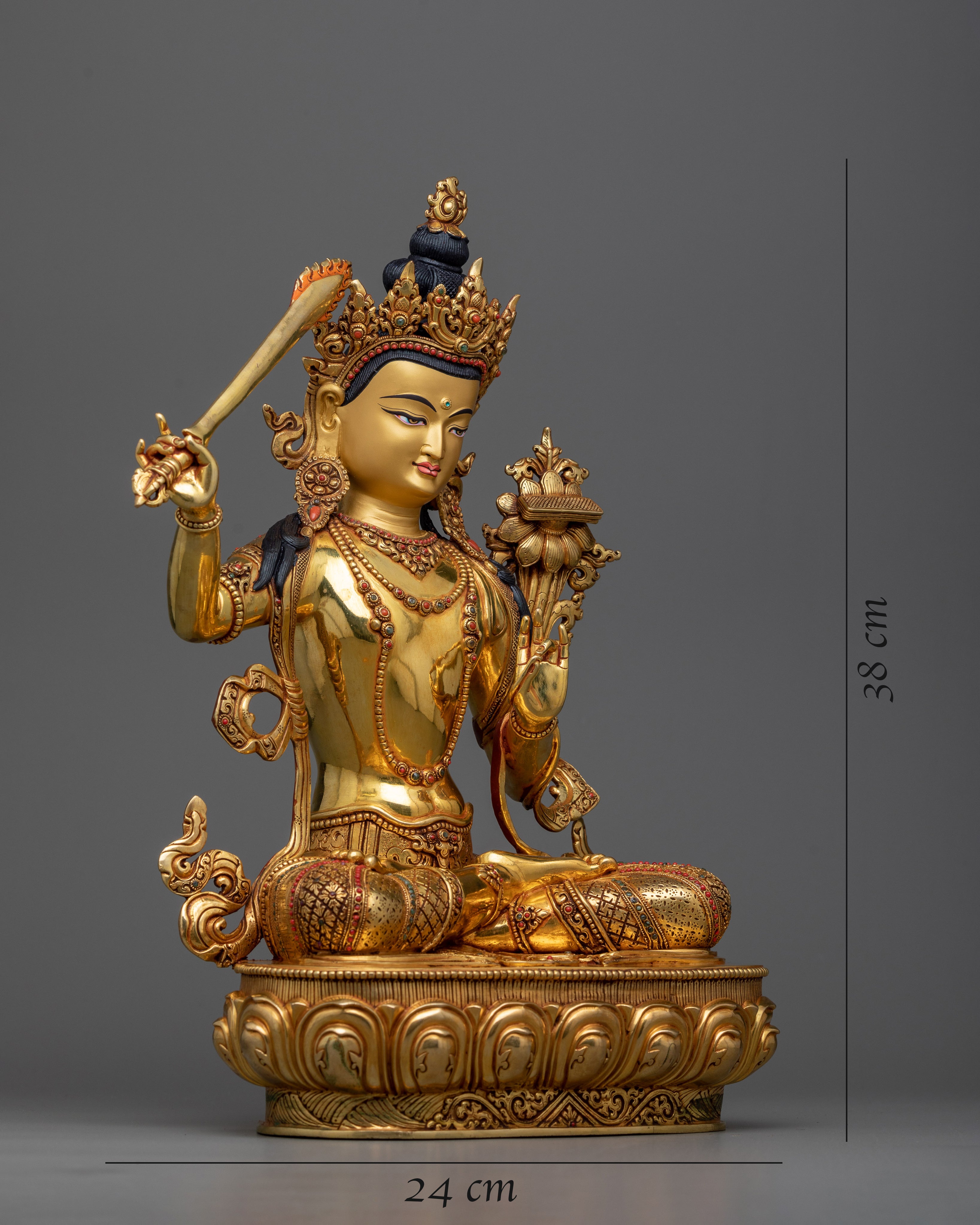 manjushri buddha statue