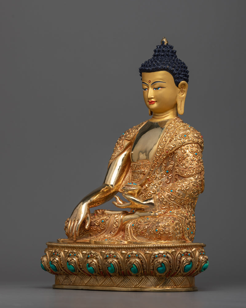 shakyamuni buddha chant statue
