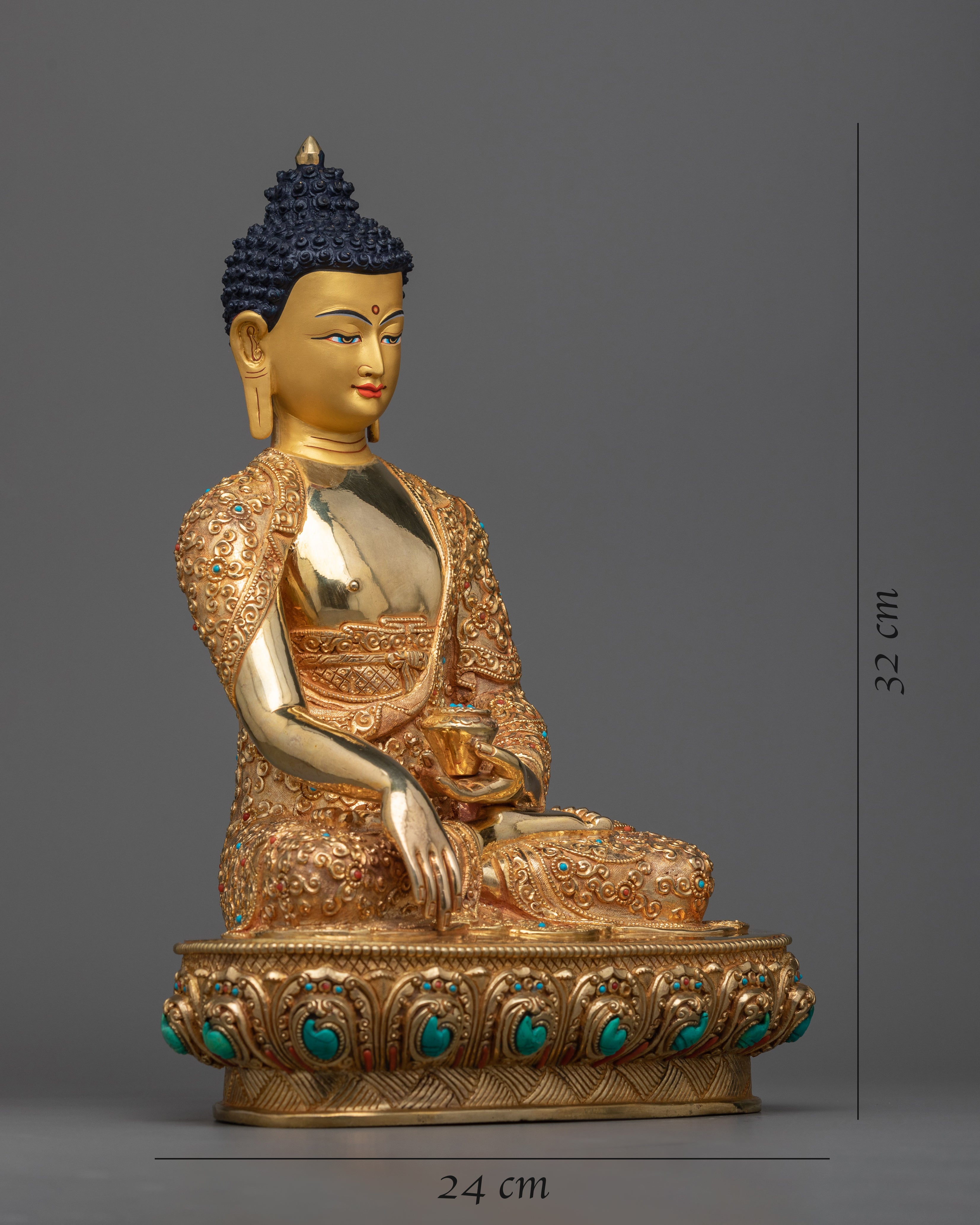 shakyamuni buddha chant statue
