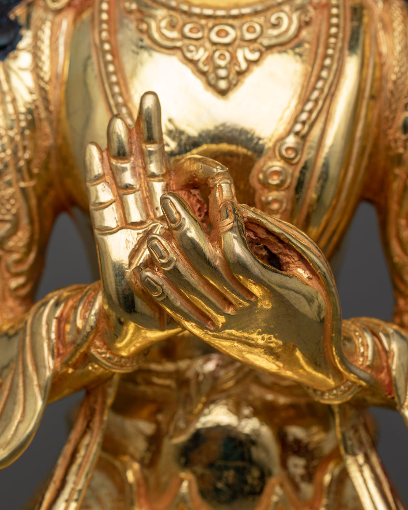 Harmonious Maitreya Buddha Statue for Mantra Recitations | Traditional Sacred Sculpture