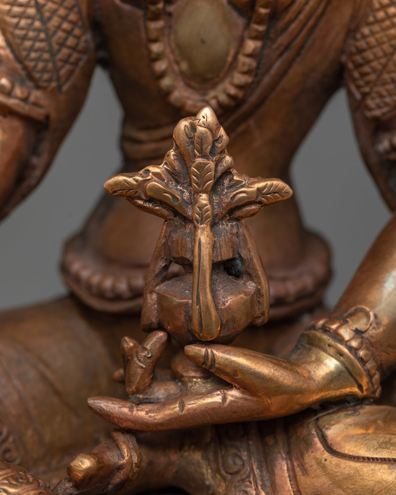 Discover the Timeless Elegance of our Vasudhara Sculpture | Himalayan Oxidized Art