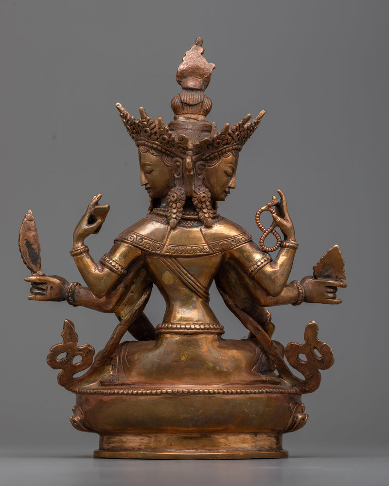 Discover the Timeless Elegance of our Vasudhara Sculpture | Himalayan Oxidized Art