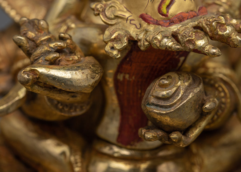 Spiritual Protection with Four-Armed Buddha Mahakala | Himalayan Artwork