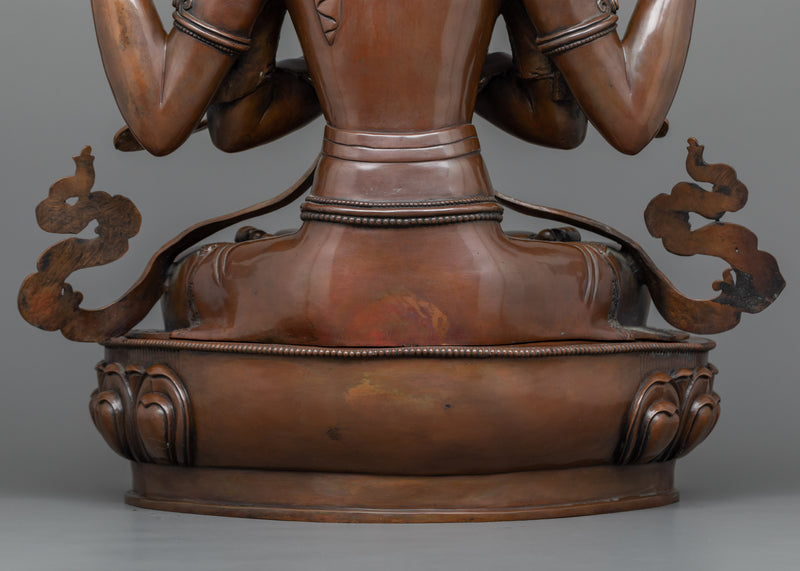 Chenresig Meditation Statue | Embrace Compassionate Tranquility