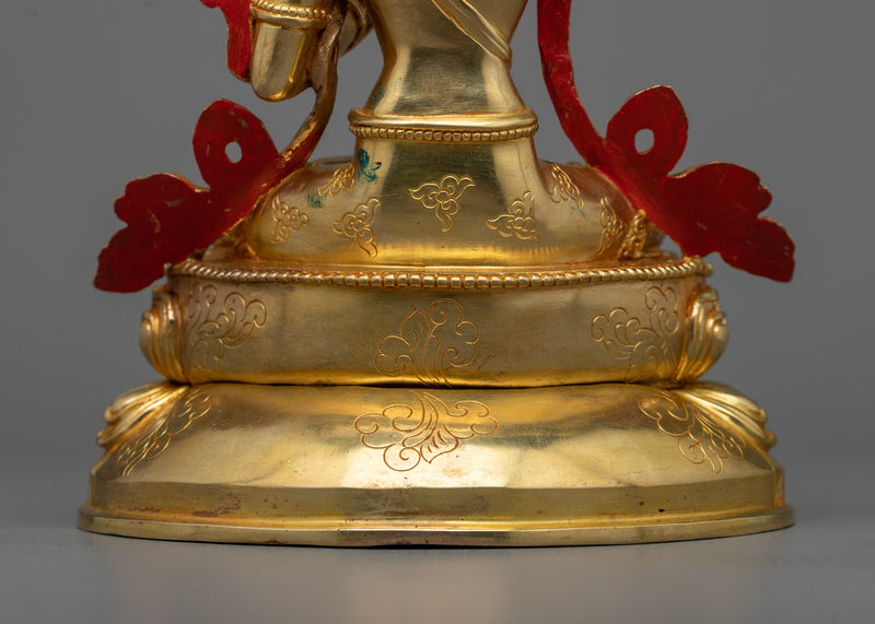 Manjushree Statue | Handmade Sculpture of Boddhisattva Wisdom Deity
