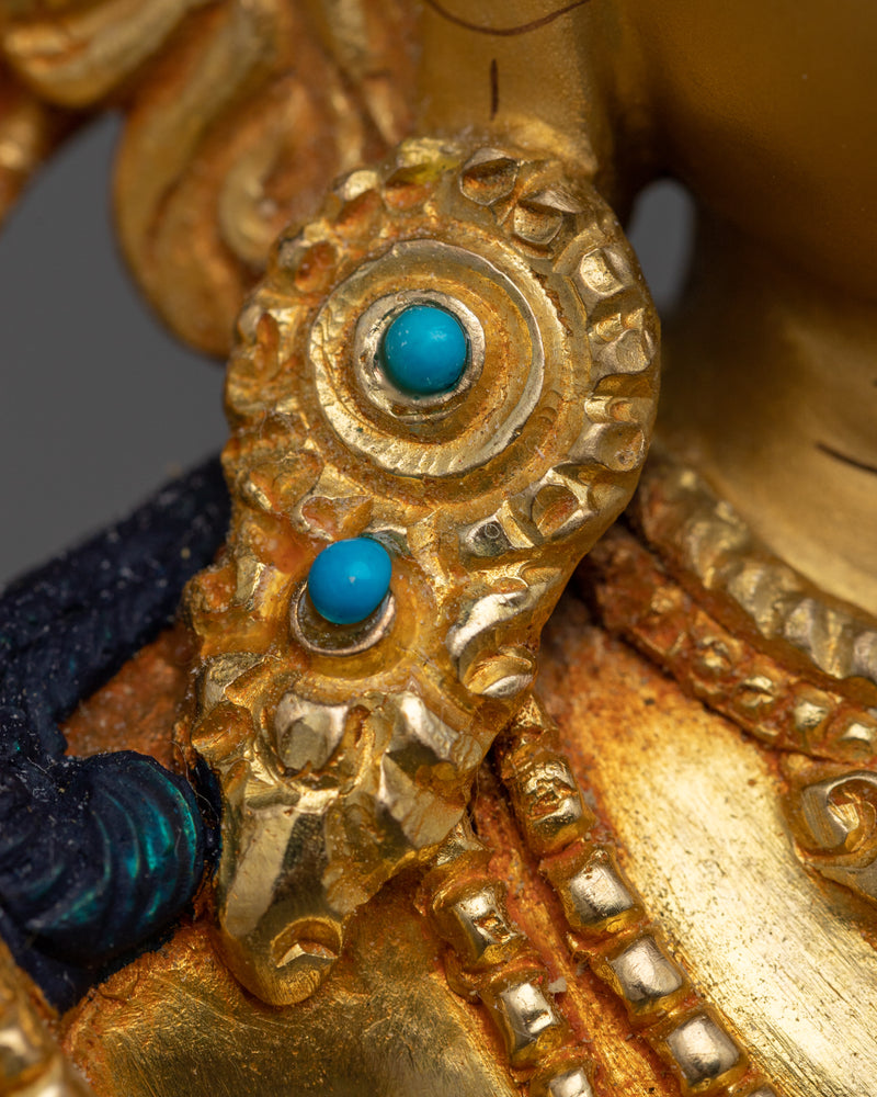 Manjushree Statue | Handmade Sculpture of Boddhisattva Wisdom Deity
