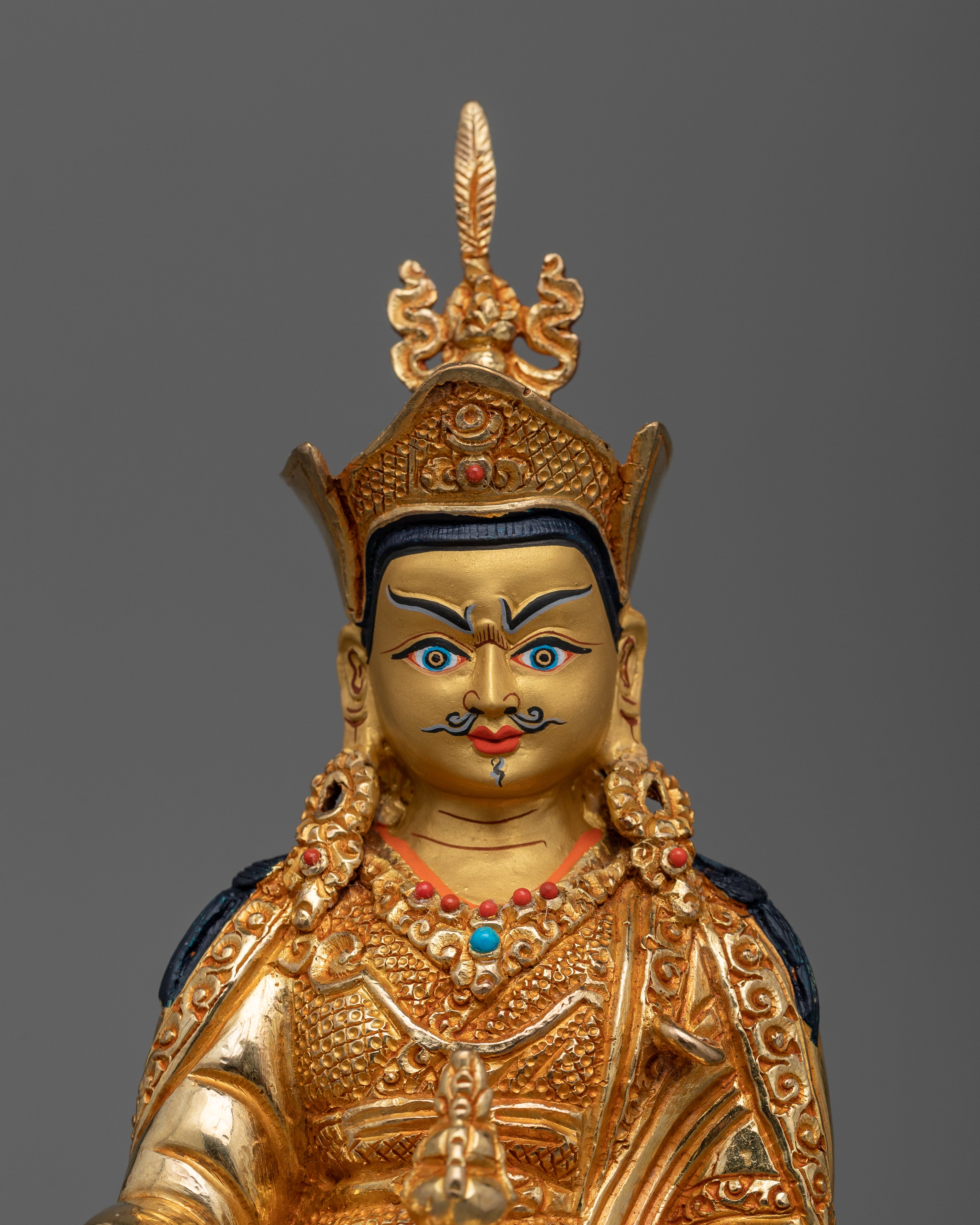 Statue of Padmasambhava | Handmade Guru Rinpoche, Second Buddha