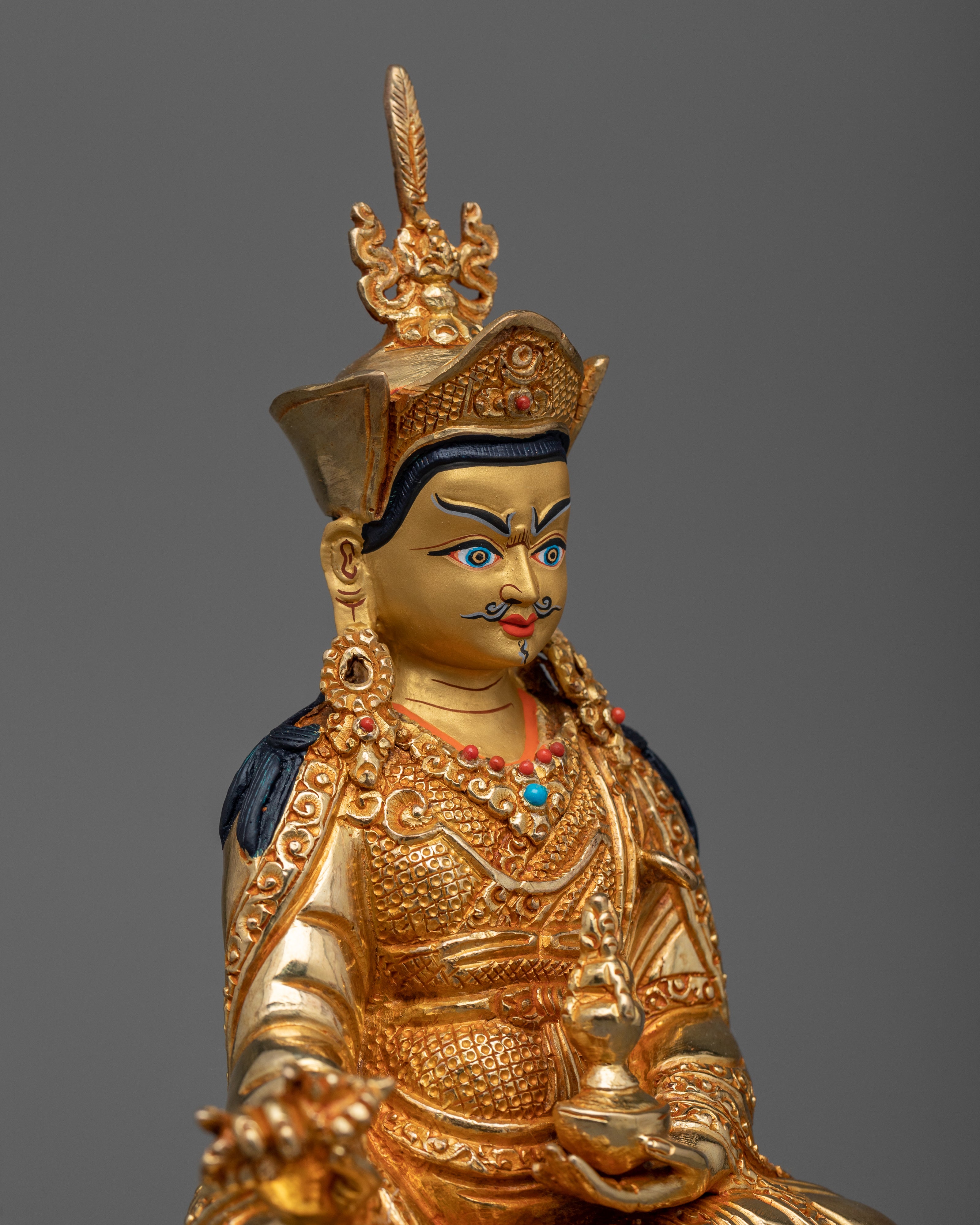 Statue of Padmasambhava | Handmade Guru Rinpoche, Second Buddha