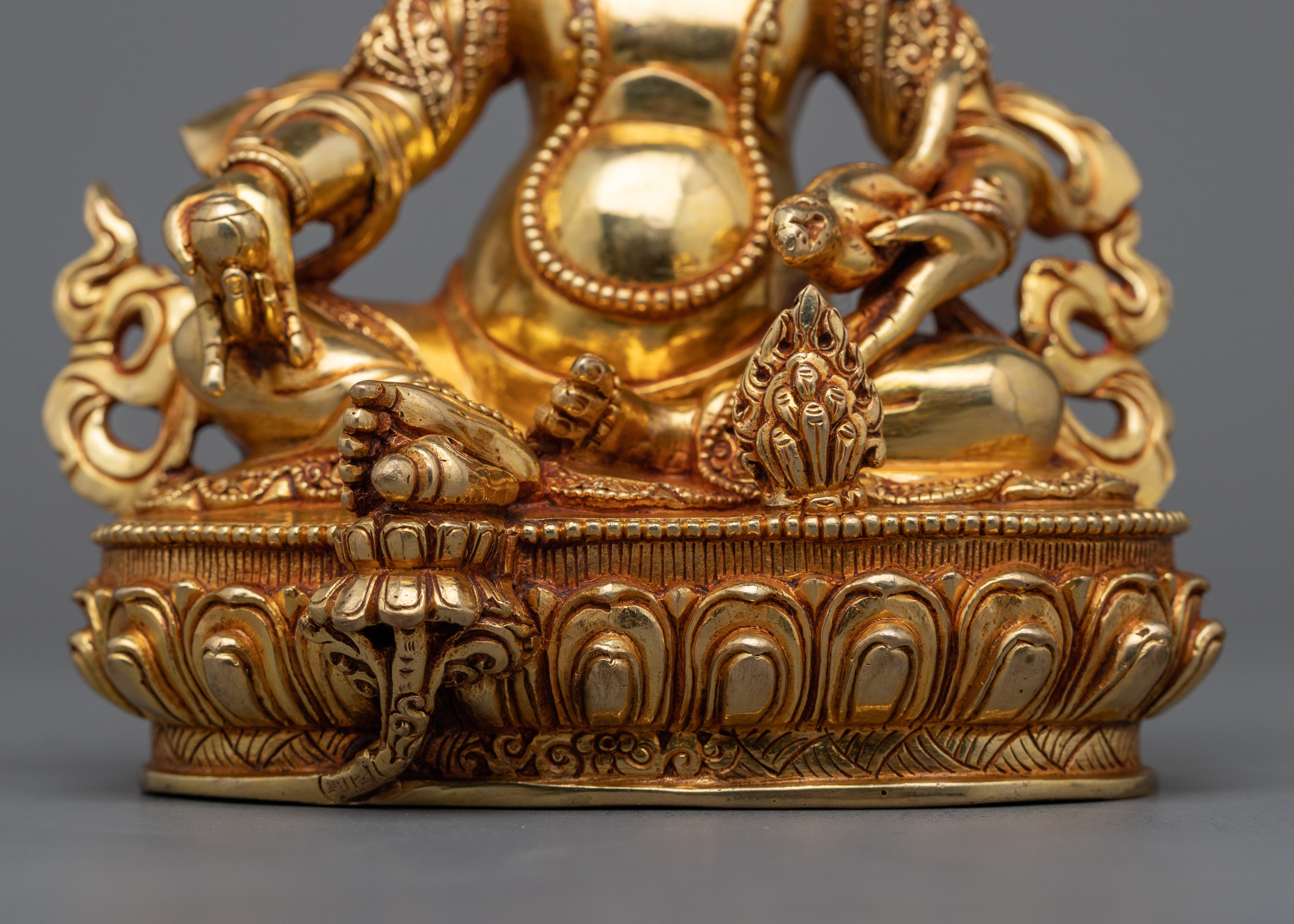 Lord of Money Dzambhala Statue | Invoking Financial Stability and Prosperity