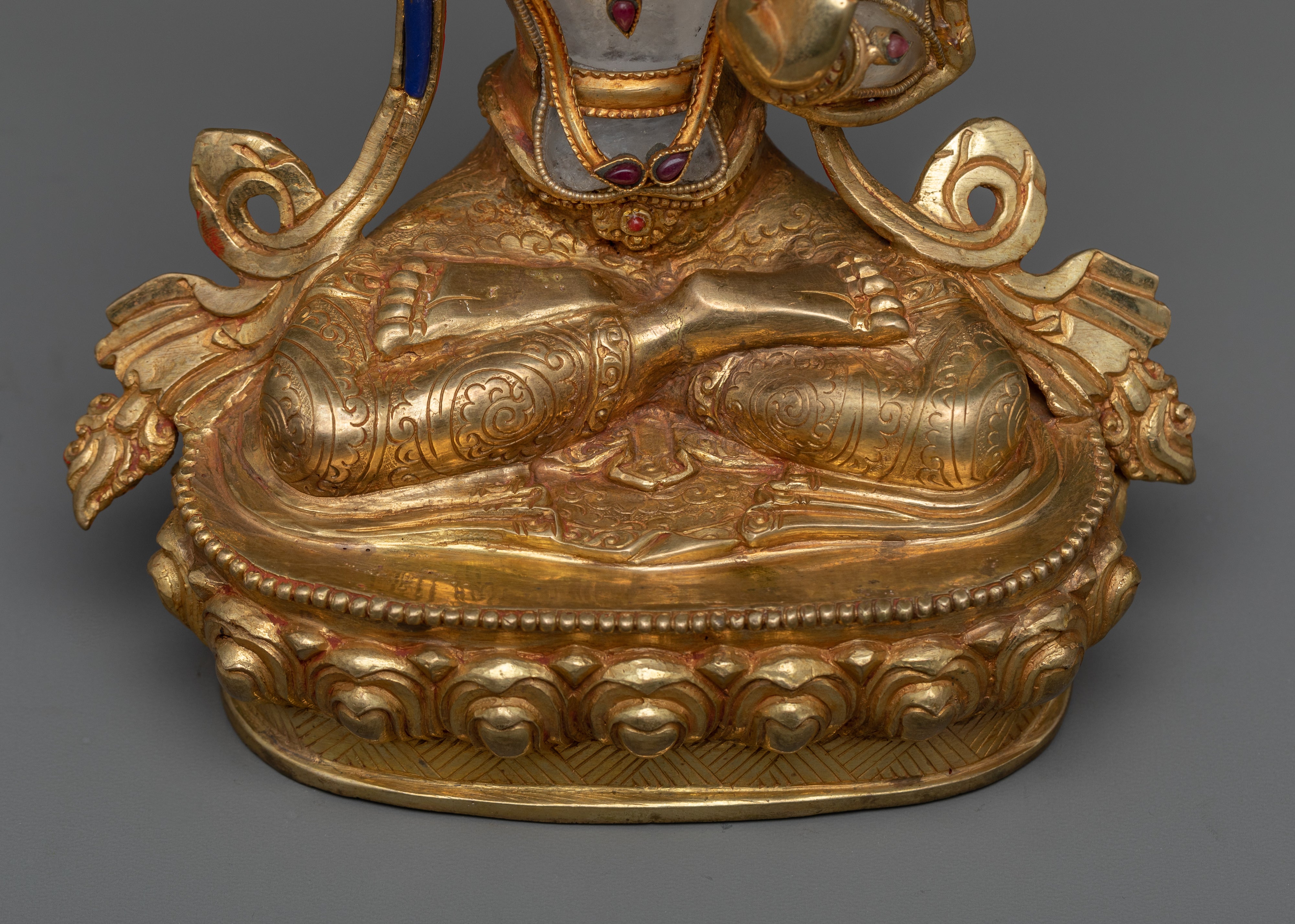 Manjushri Crystal and Copper Statue | Unravel Profound Wisdom
