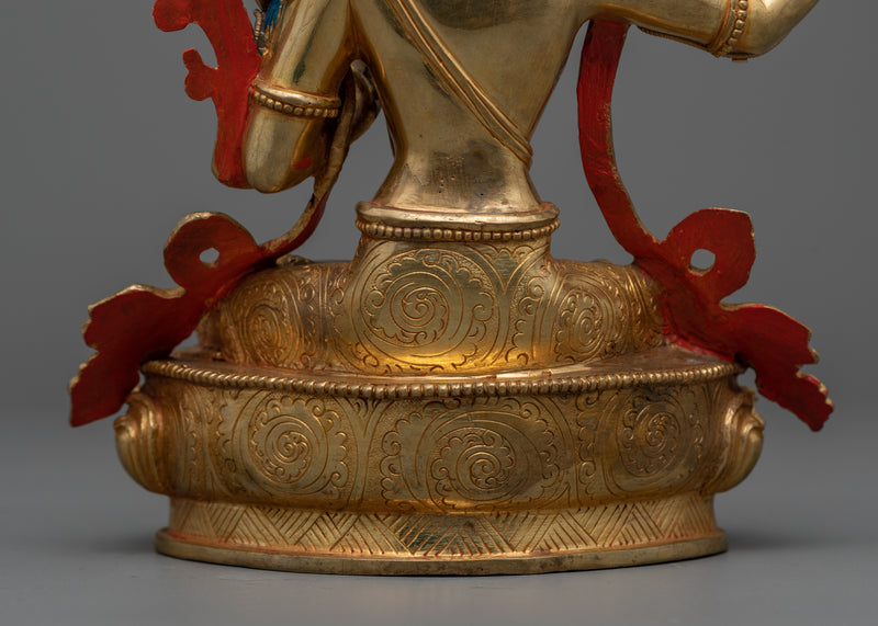 Manjushri Crystal and Copper Statue | Unravel Profound Wisdom