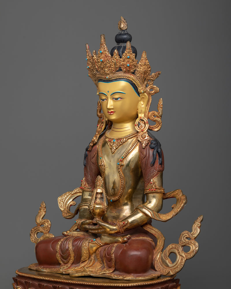 Statue for Amitayus Long Life Practice | Eternal Life and Wisdom