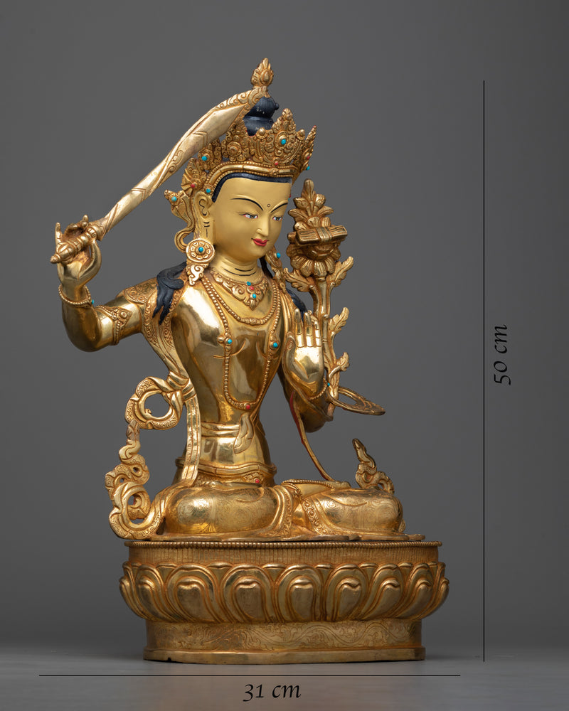 statue-of-manjushri-bodhisattva-of-wisdom