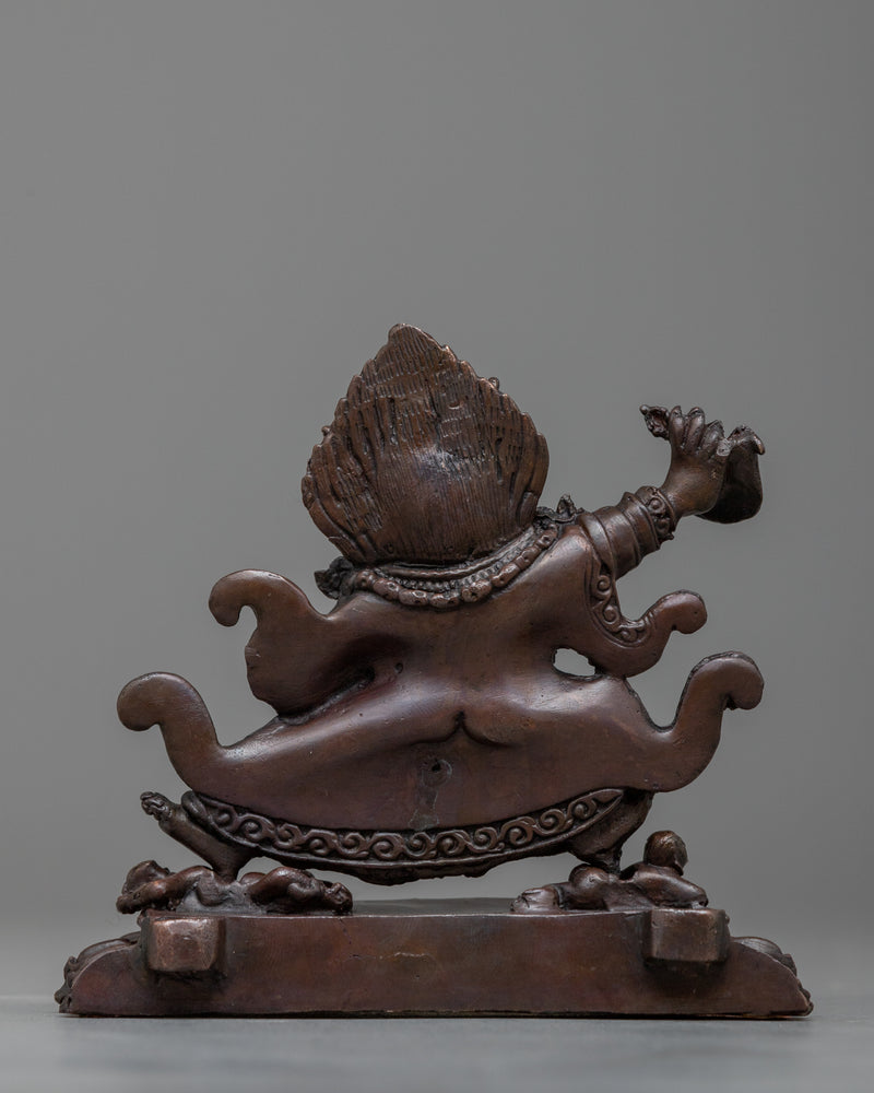 Compact Mahakala Bernagchen Statue | Discover Divine Vigilance