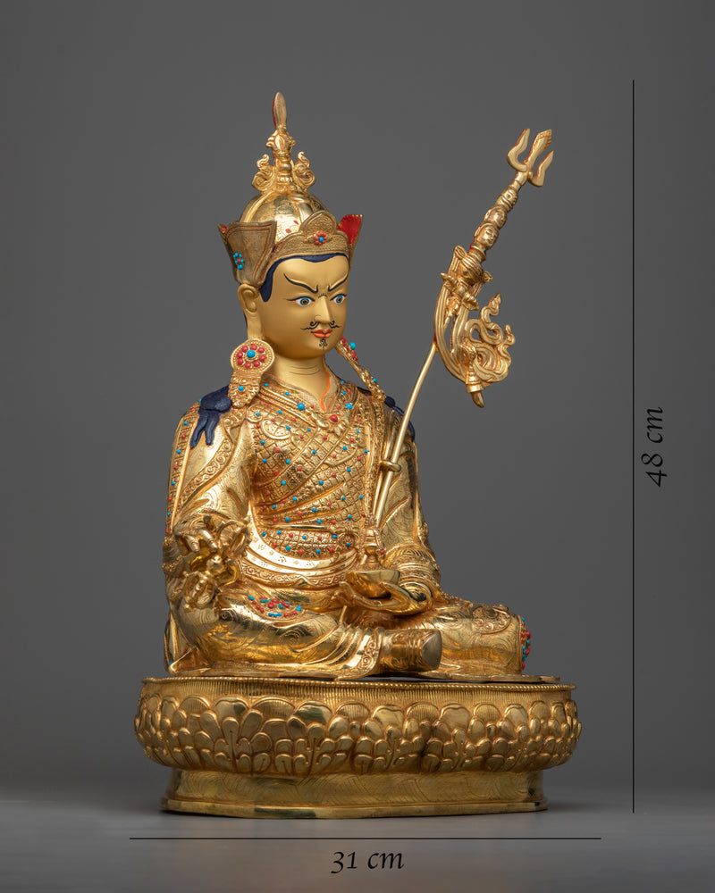 statue for mantra of guru rinpoche