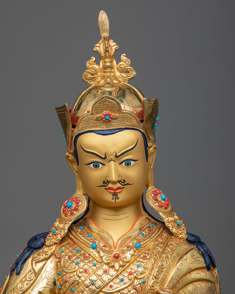 statue for mantra of guru rinpoche