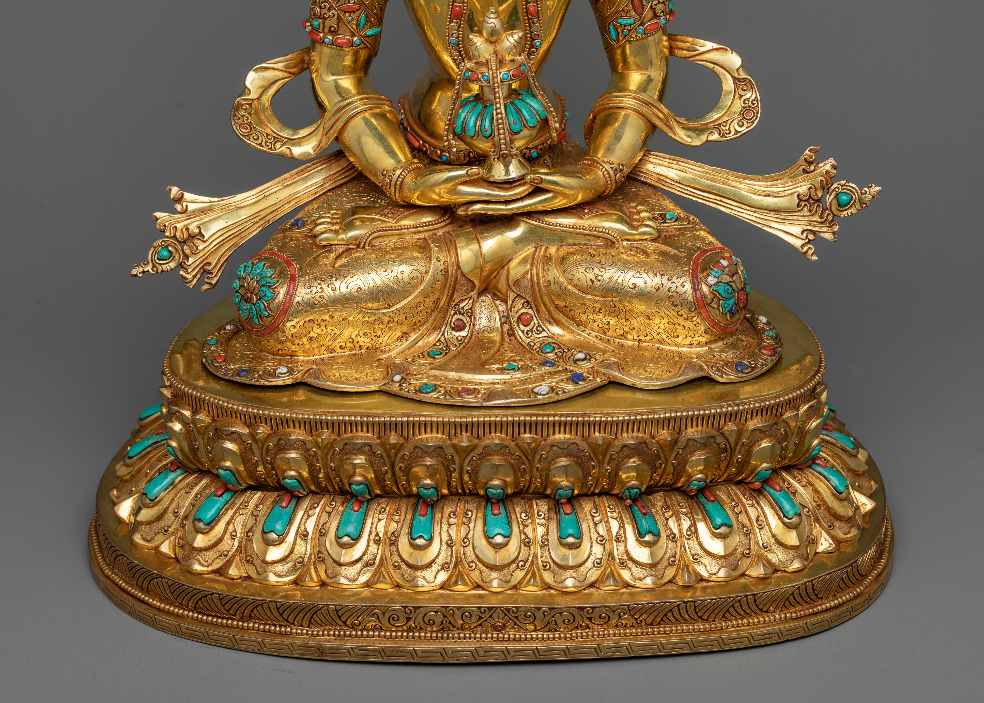 Exquisite Buddha Amitayus Sculpture | Immerse in Limitless Life