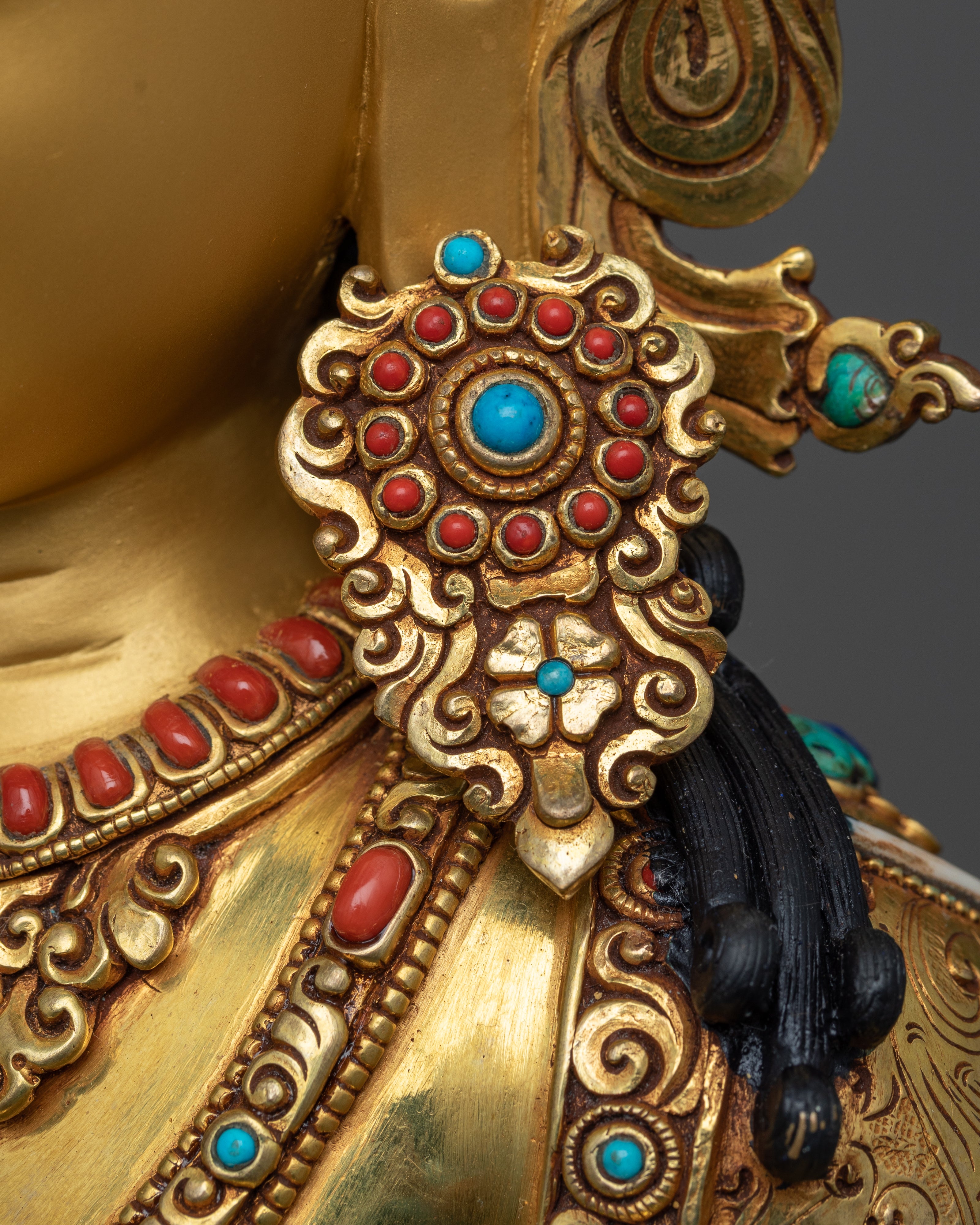 Exquisite Buddha Amitayus Sculpture | Immerse in Limitless Life