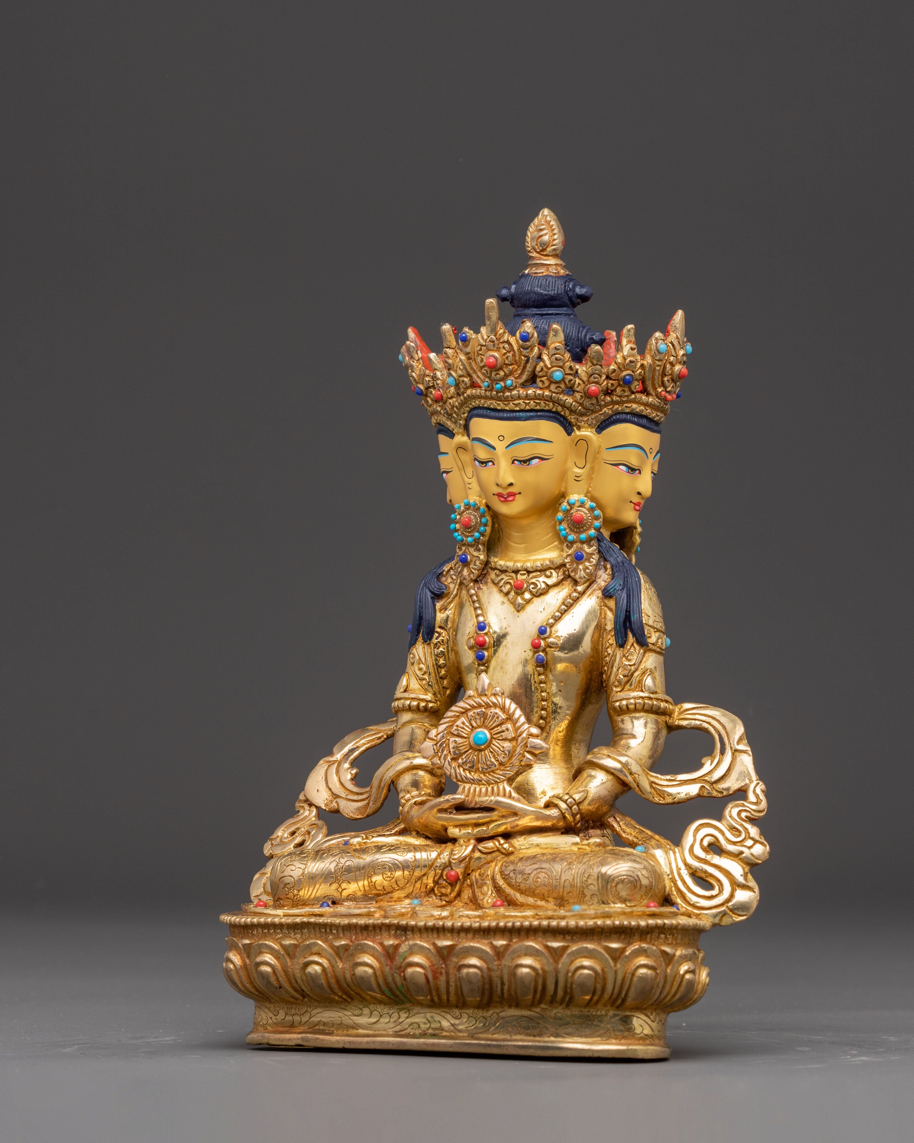 Handmade Vairocana Artwork: The Cosmic Buddha