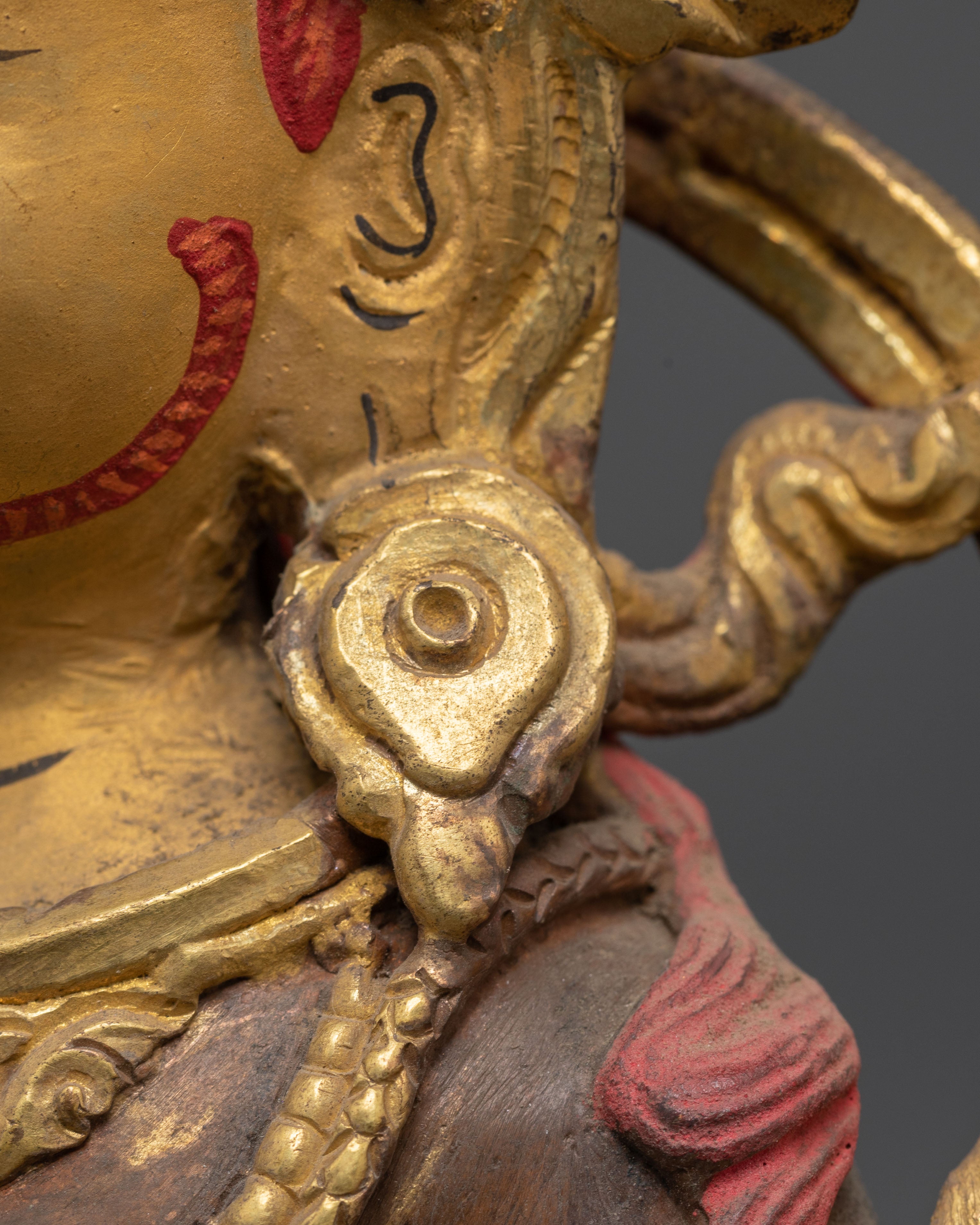 Sculpture of Abundance Icon Lord Dzambhala | Protector of Wealth