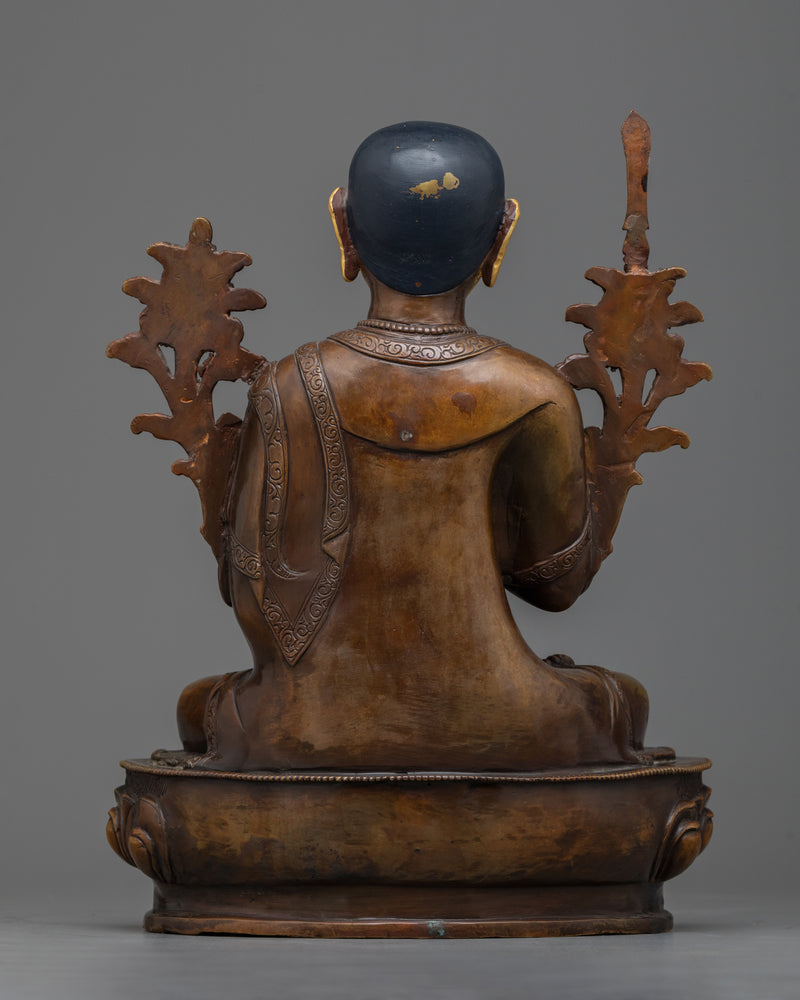 Tsongkhapa Buddhist Monk Statue 