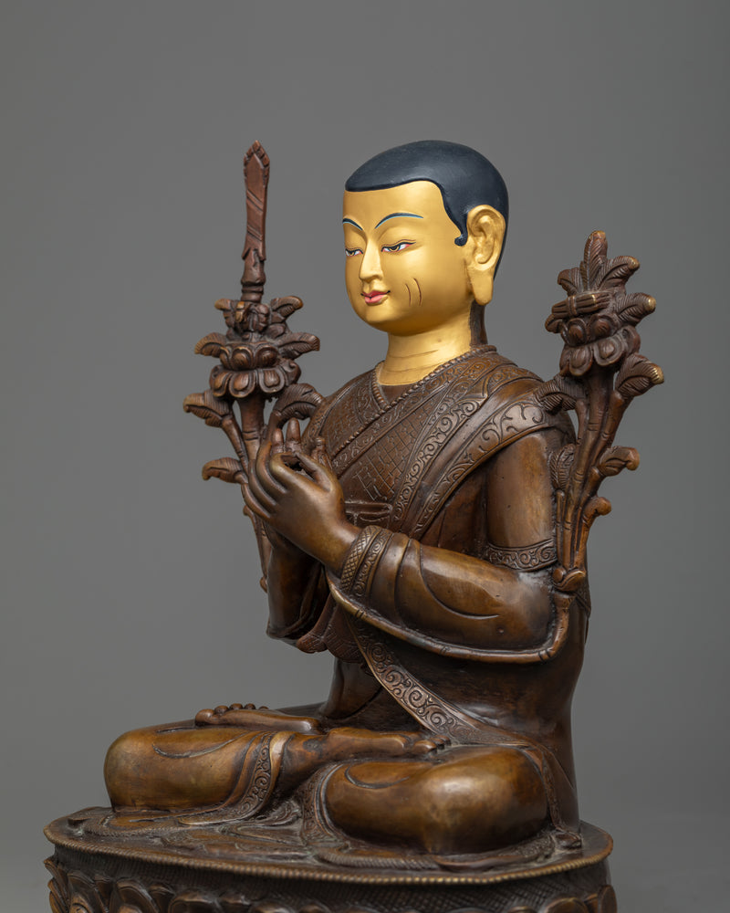 Tsongkhapa Buddhist Monk Statue | Tibetan Philosopher and Tantric Yogi