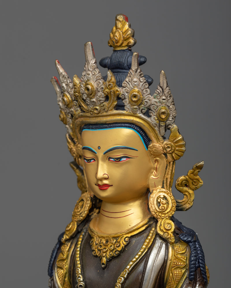 Beautiful Amitayus Hand-crafted Statue | Buddha of Infinite Life
