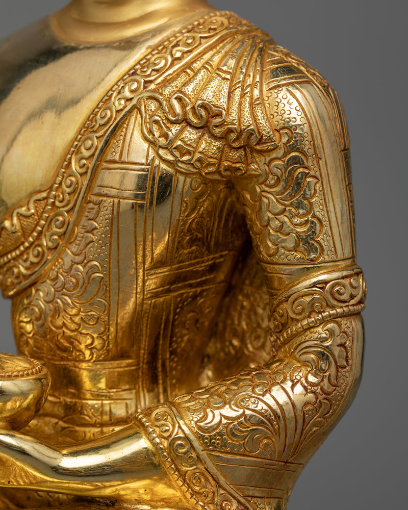 Buddha Shakyamuni Sculpture for Shrine | Enlightened Being Idol
