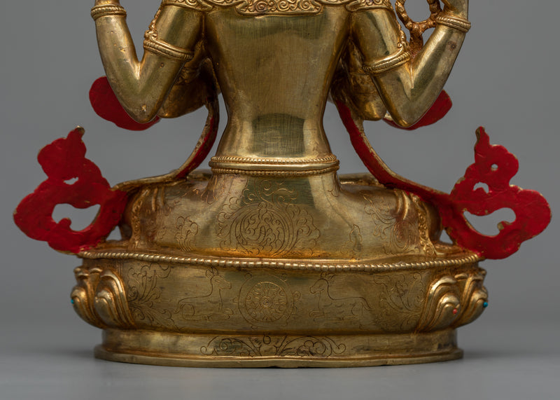 Magnificent Chenresi Statue | Invoke Unending Love and Compassion