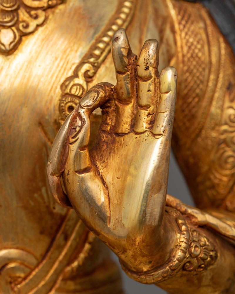 Wisdom Buddha Manjushri Statue | Illuminate Your Path with the Enlightening Presence