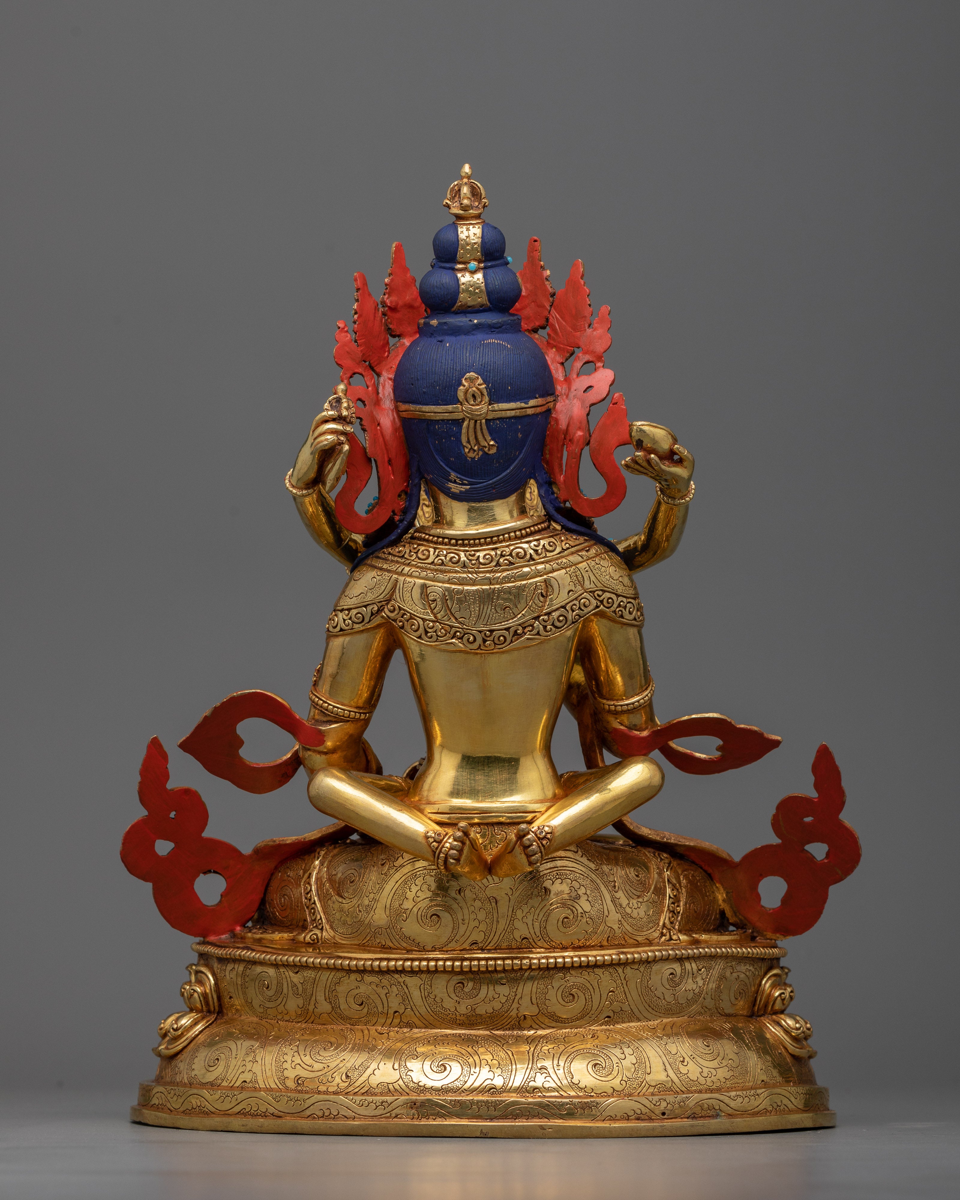 Vajrasattva with Consort Sculpture | The Embodiment of Purification