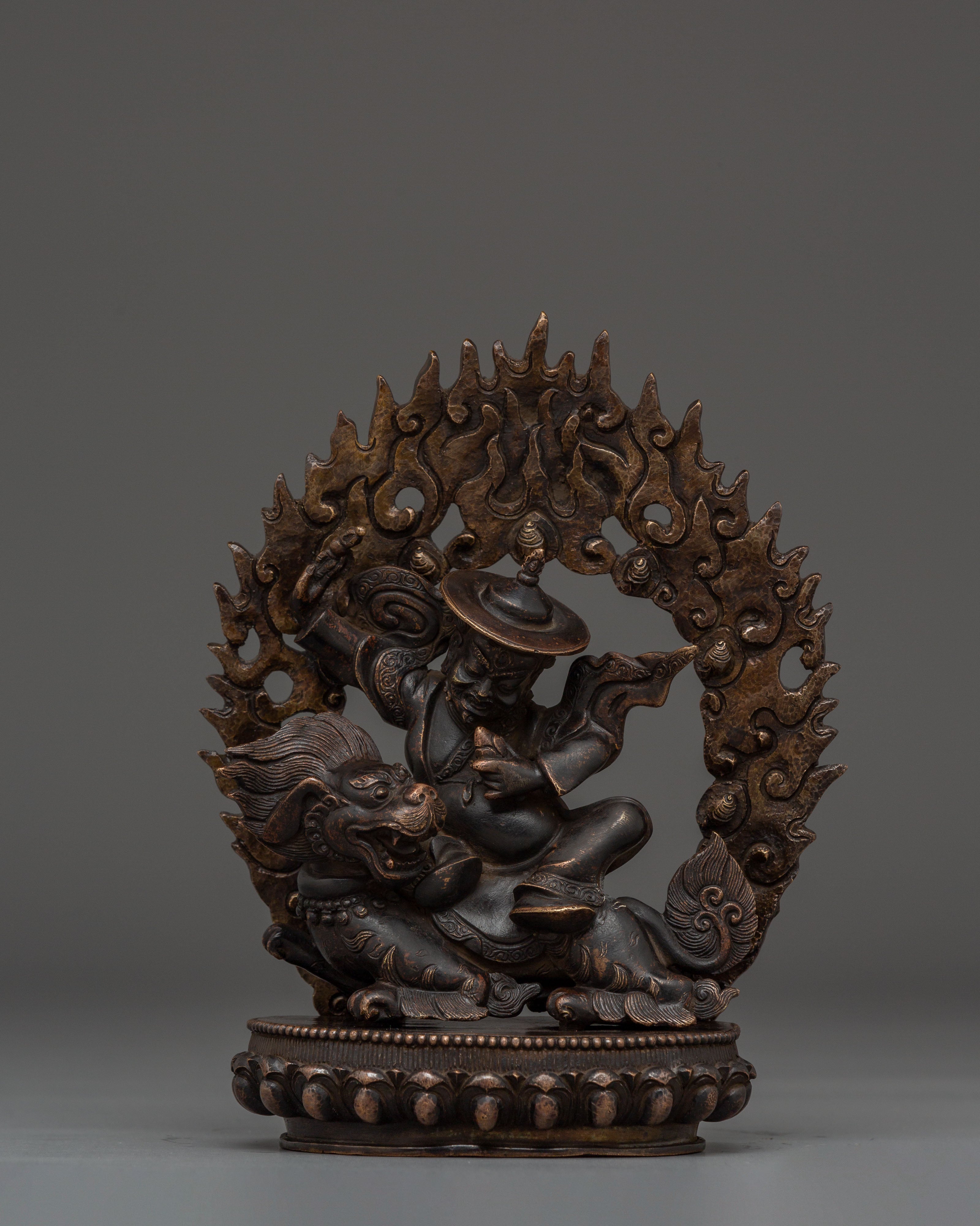 Statue of Protector Dorje Legpa 