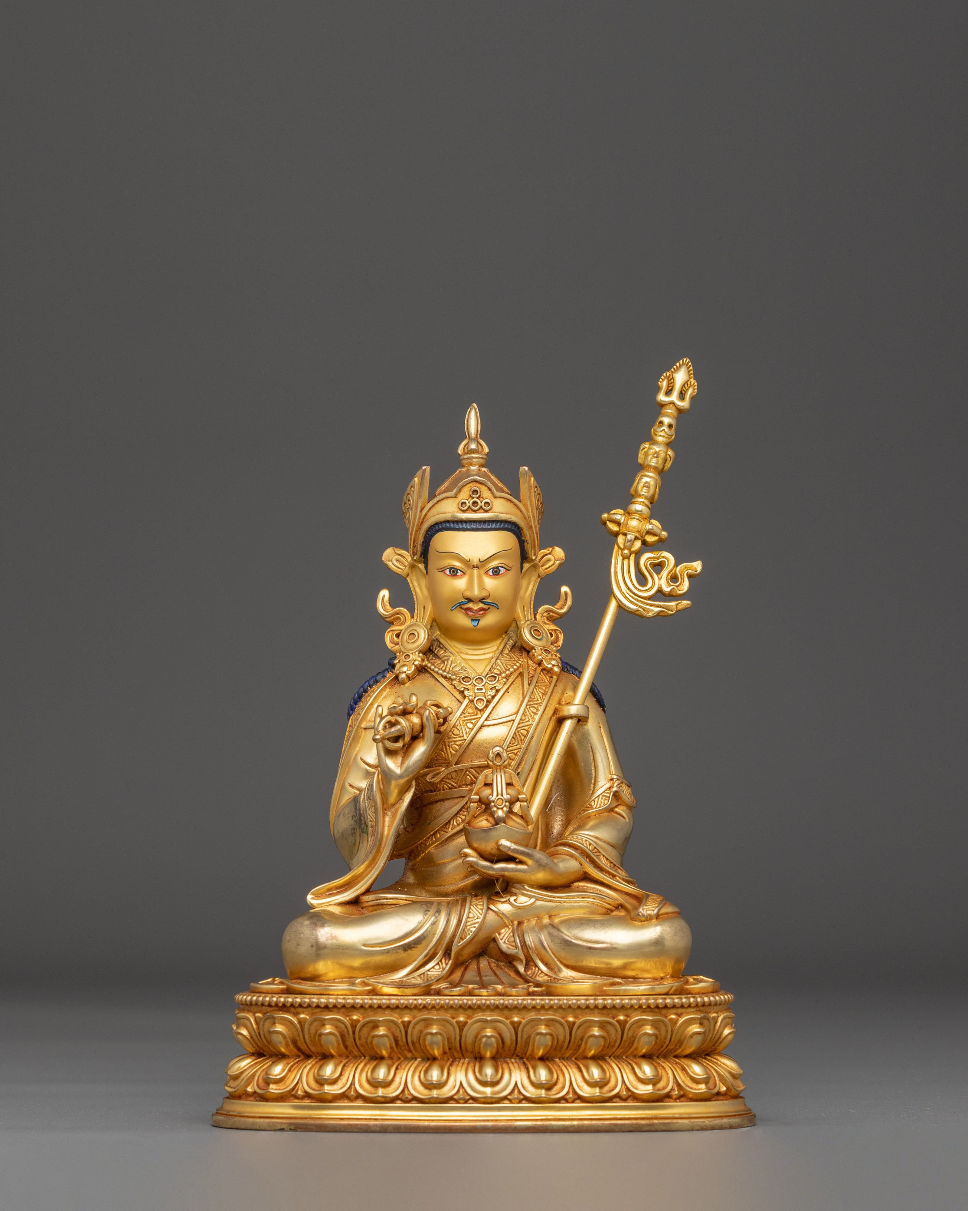 Golden Guru Tsokye Dorje Statue