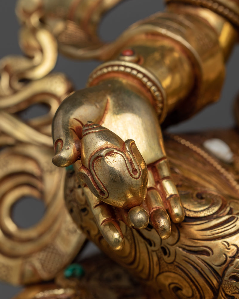 Dzambhala Sadhana Statue | A Symbol of Wealth and Prosperity in Vajrayana Buddhism