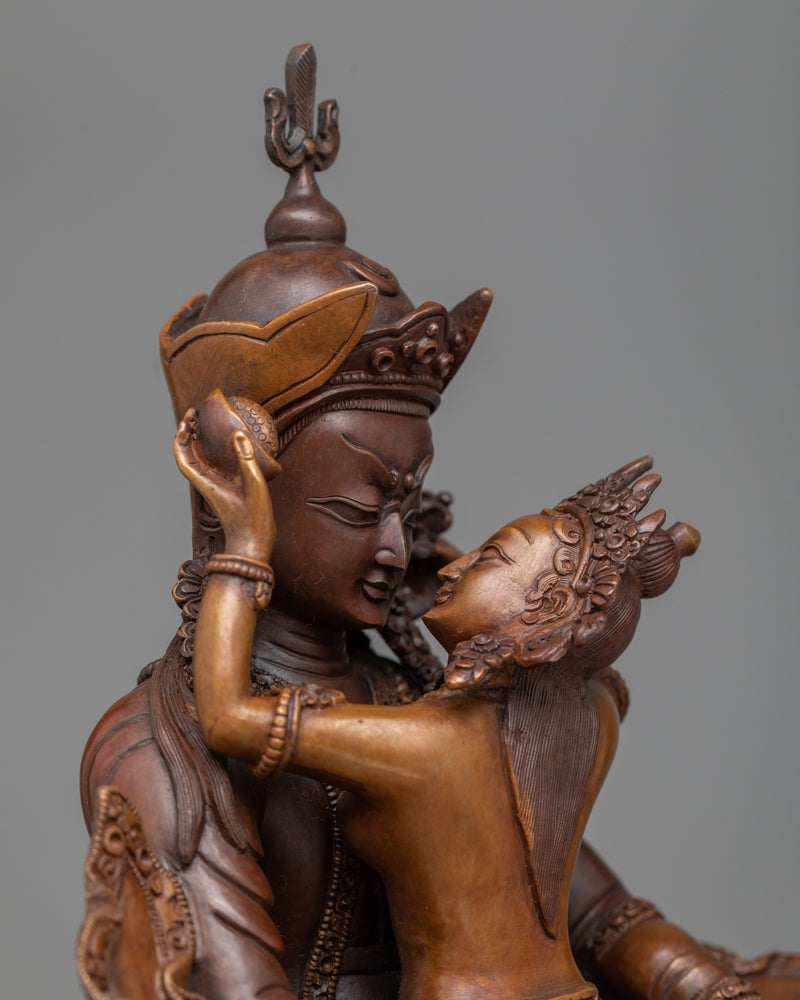 Guru Rinpoche and Consort Statue | The Dance of Enlightenment