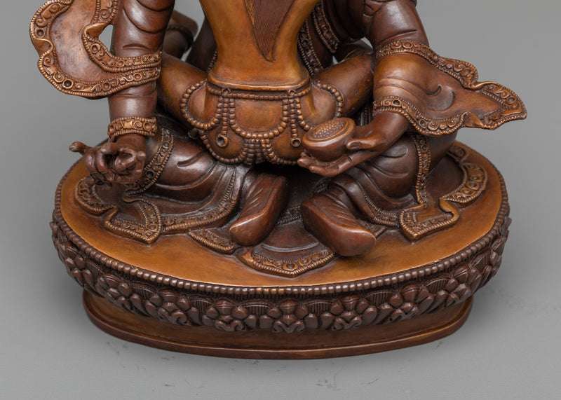 Guru Rinpoche and Consort Statue | The Dance of Enlightenment