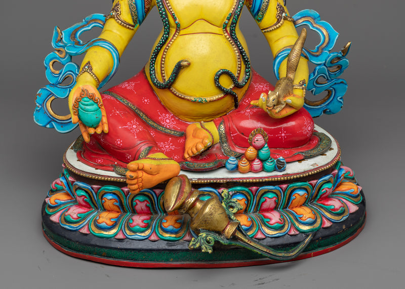 ༀ Zambhala Premium Statue | The Auspicious Wealth-Bringing Deity