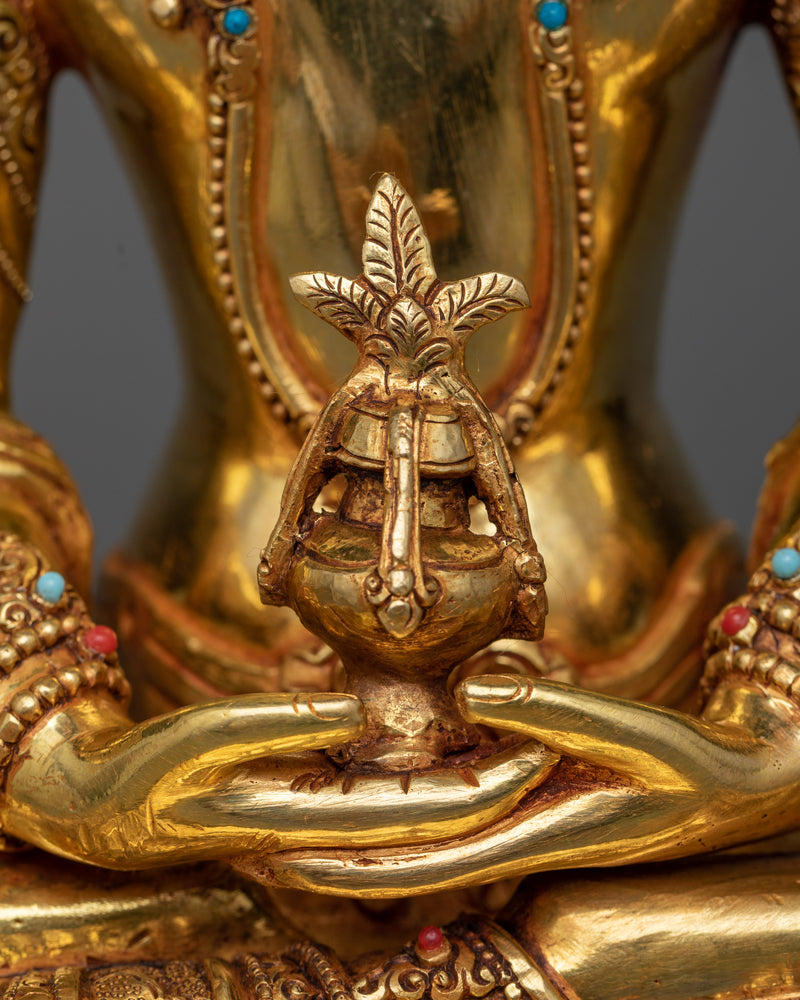 Amitayus Aparamita Sculpture | The Embodiment of Infinite Life