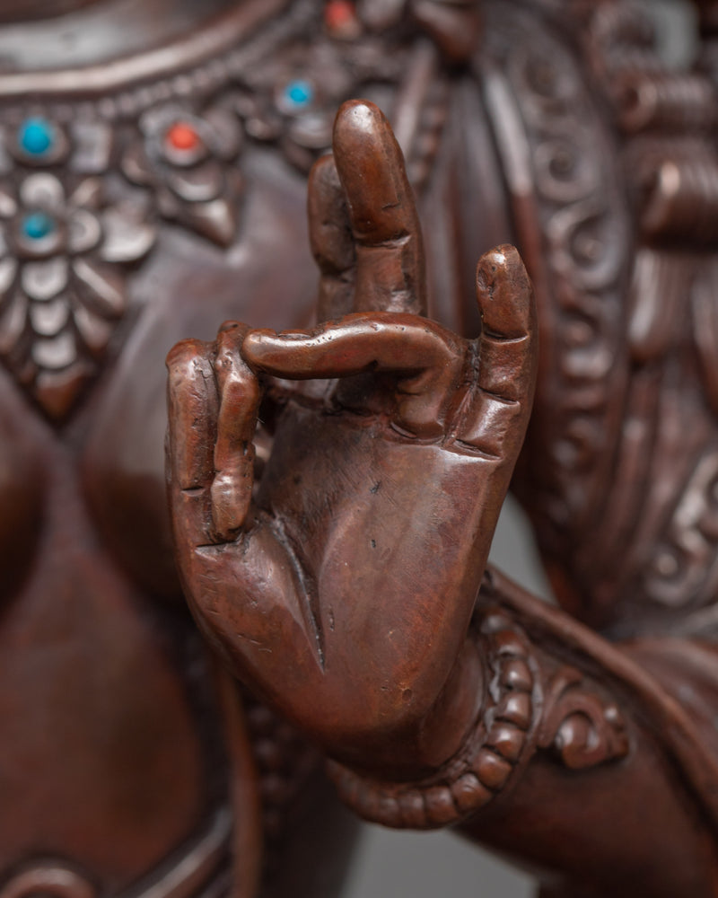 White Mantra Tara Statue | The Embodiment of Pure Illumination