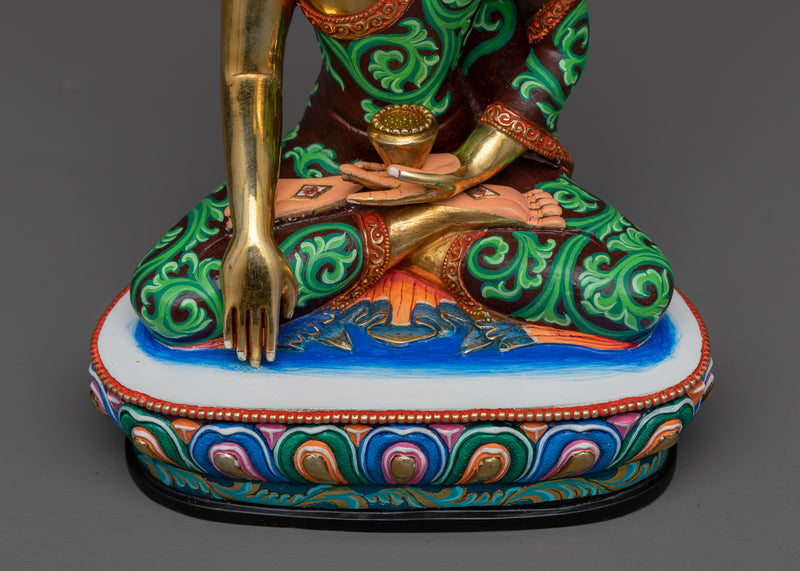 The Shakyamuni Buddha Statue | Golden Luminary for Buddhist Practitioners