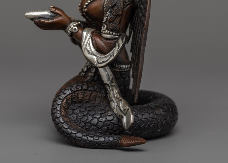 Nag Kanya Statue | Ethereal Serpent Goddess