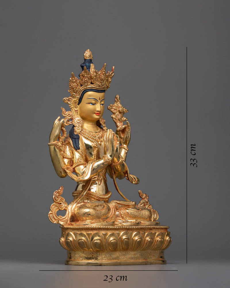 4-arm-chenrezig-practice-statue